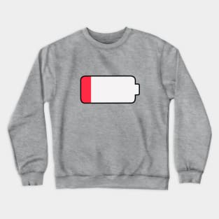 Lilith Clawthorne low battery tee Crewneck Sweatshirt